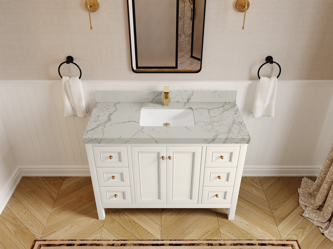 Nashville 48 in. W x 22 in. D Single Sink Bathroom Vanity