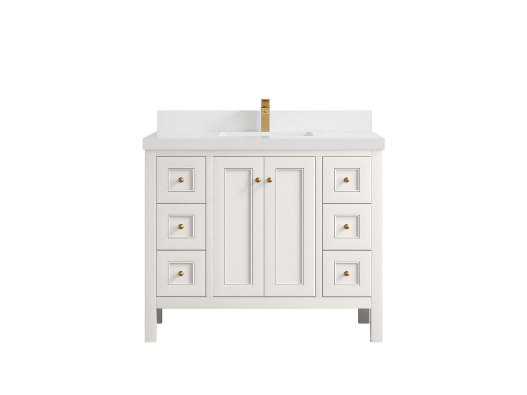 Nashville 42 in. W x 22 in. D Single Sink Bathroom Vanity