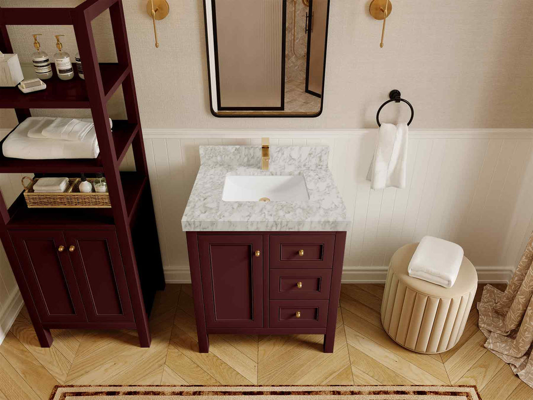 Nashville 30 in. W x 22 in. D Single Sink Bathroom Vanity