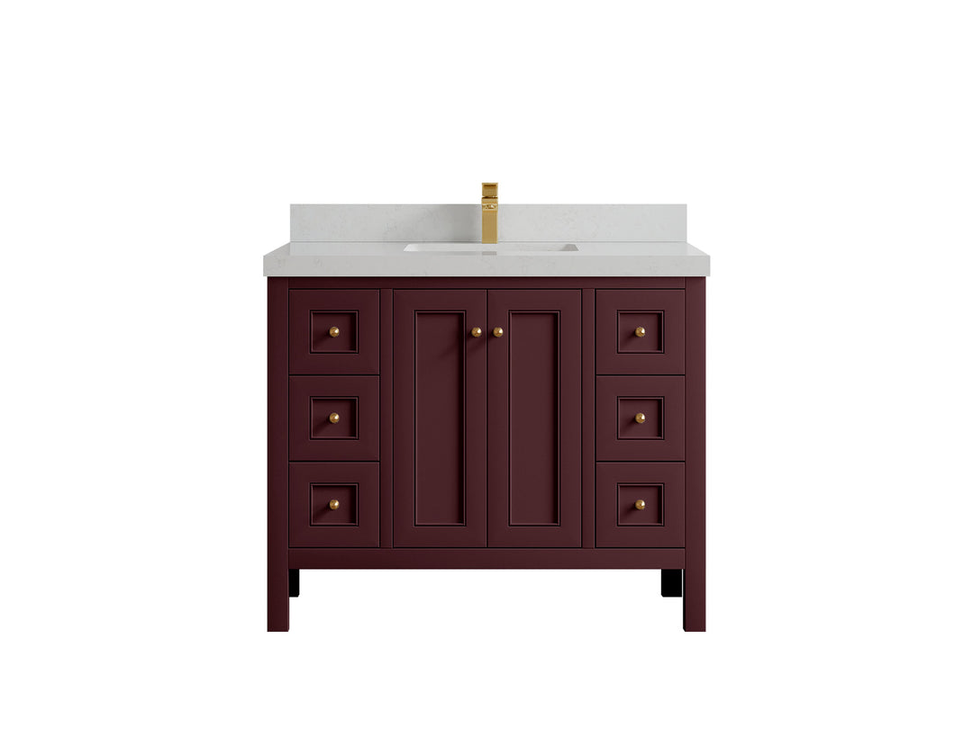 Nashville 42 in. W x 22 in. D Single Sink Bathroom Vanity