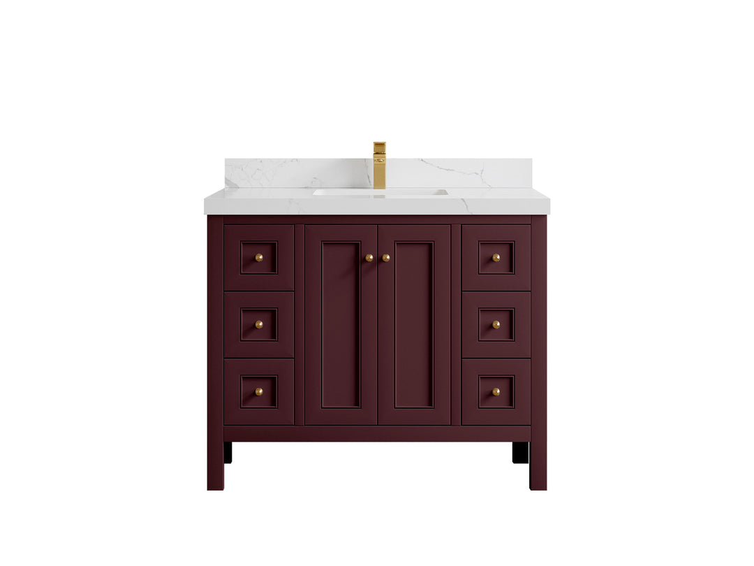 Nashville 42 in. W x 22 in. D Single Sink Bathroom Vanity