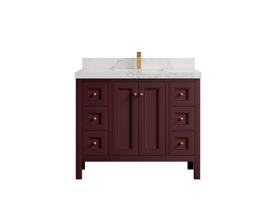 Nashville 42 in. W x 22 in. D Single Sink Bathroom Vanity