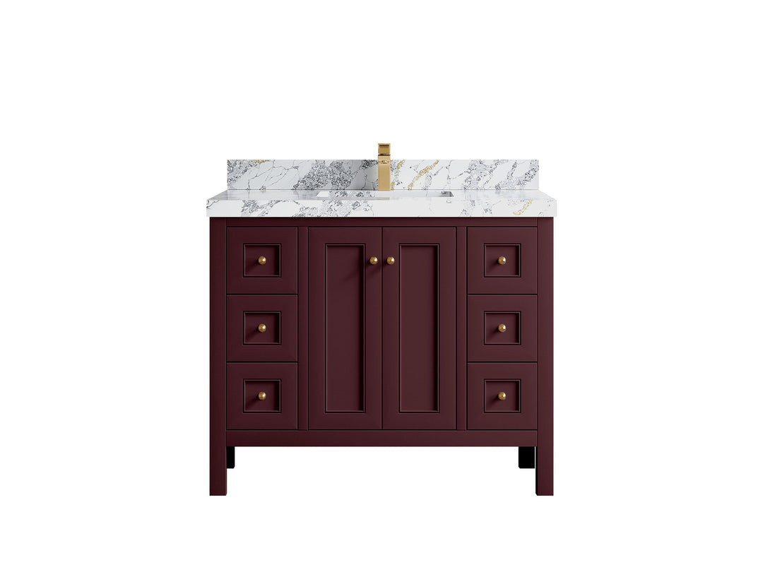 Nashville 42 in. W x 22 in. D Single Sink Bathroom Vanity