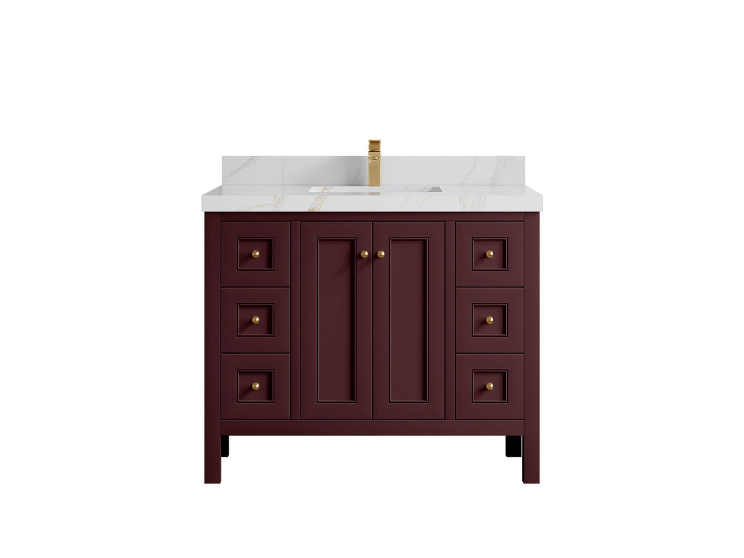 Nashville 42 in. W x 22 in. D Single Sink Bathroom Vanity