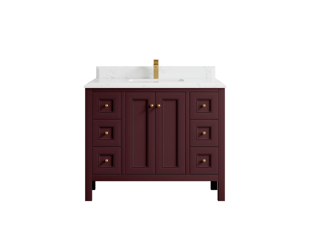 Nashville 42 in. W x 22 in. D Single Sink Bathroom Vanity