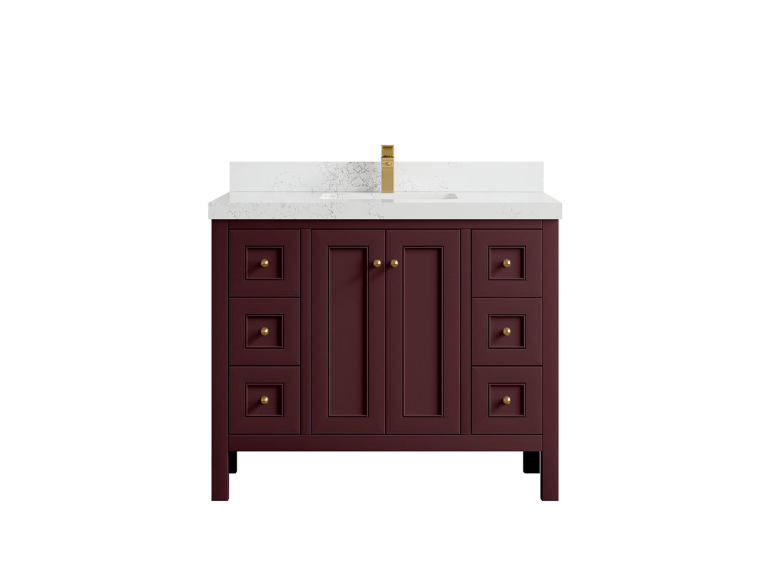 Nashville 42 in. W x 22 in. D Single Sink Bathroom Vanity