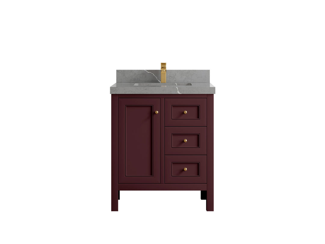 Nashville 30 in. W x 22 in. D Single Sink Bathroom Vanity