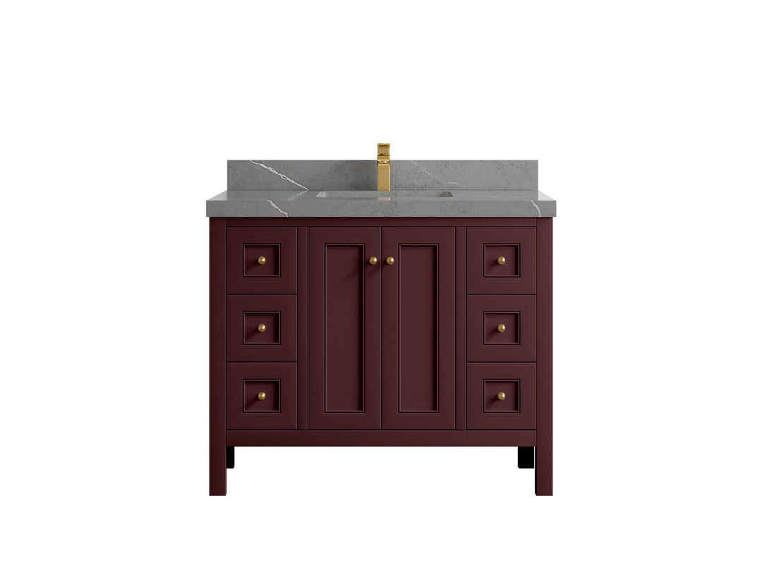 Nashville 42 in. W x 22 in. D Single Sink Bathroom Vanity