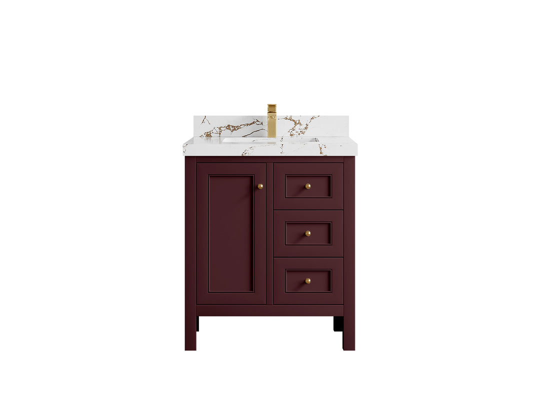 Nashville 30 in. W x 22 in. D Single Sink Bathroom Vanity