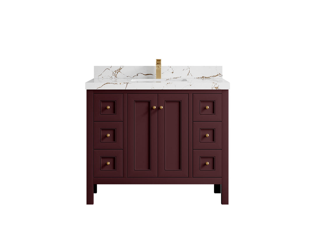 Nashville 42 in. W x 22 in. D Single Sink Bathroom Vanity