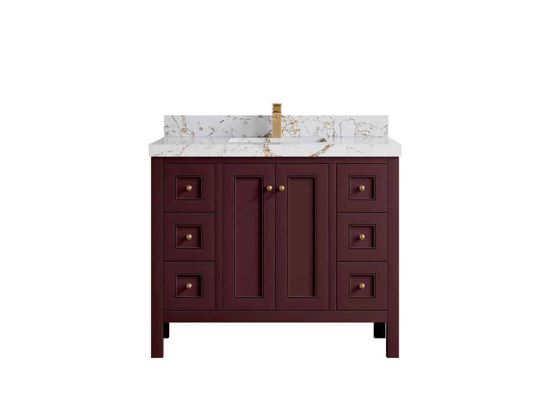 Nashville 42 in. W x 22 in. D Single Sink Bathroom Vanity