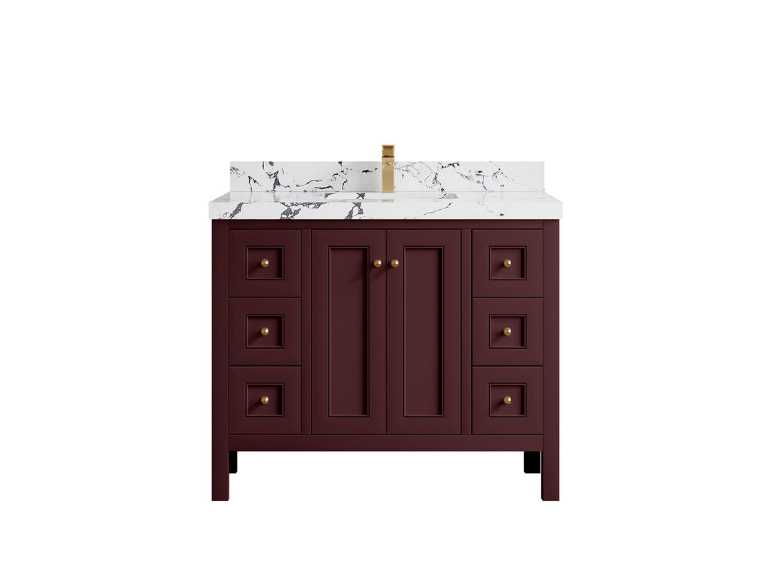 Nashville 42 in. W x 22 in. D Single Sink Bathroom Vanity