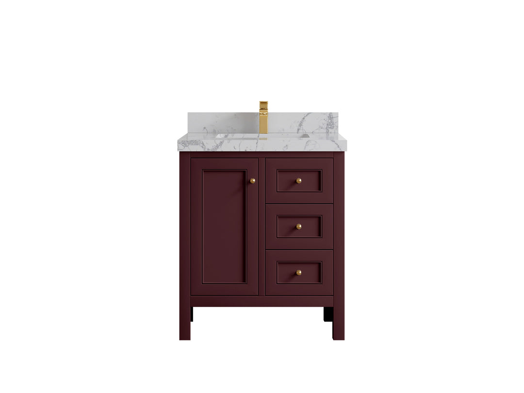 Nashville 30 in. W x 22 in. D Single Sink Bathroom Vanity