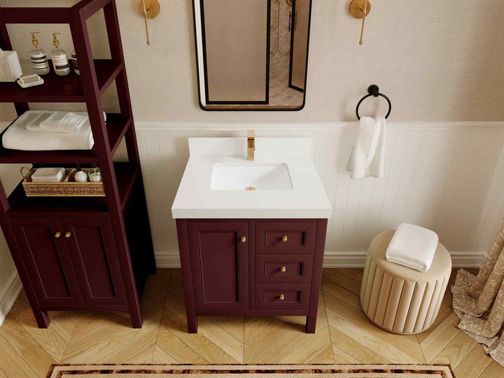 Nashville 30 in. W x 22 in. D Single Sink Bathroom Vanity - photo 45