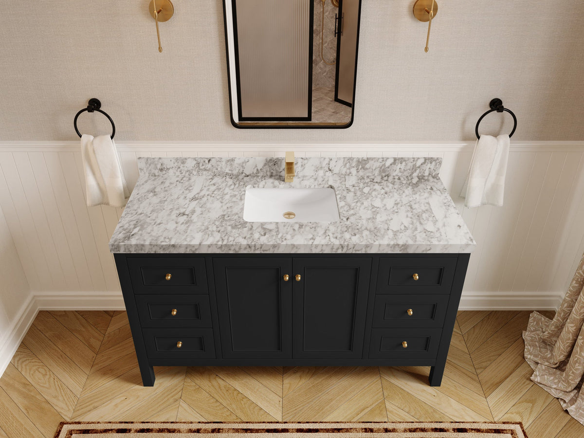 Nashville 60 in. W x 22 in. D Single Sink Bathroom Vanity