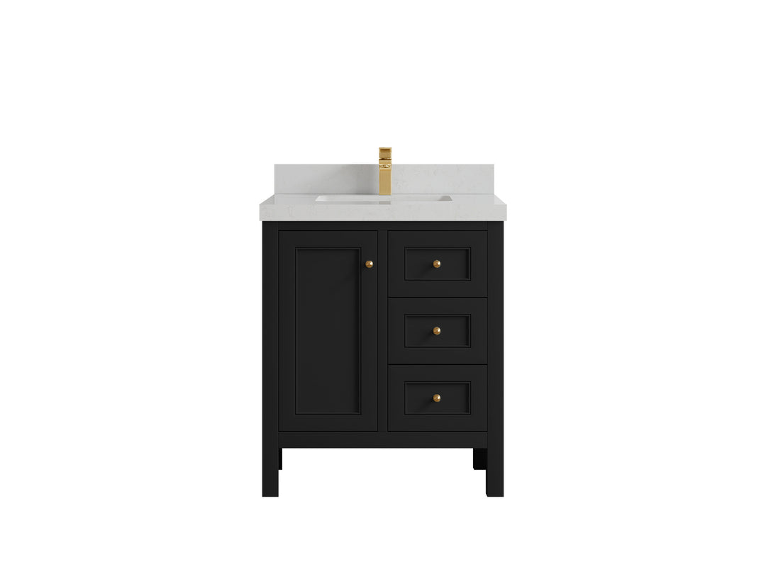 Nashville 30 in. W x 22 in. D Single Sink Bathroom Vanity