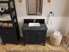 Nashville 36 in. W x 22 in. D Center Sink Bathroom Vanity - photo 34