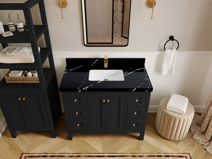 Nashville 42 in. W x 22 in. D Single Sink Bathroom Vanity - photo 34