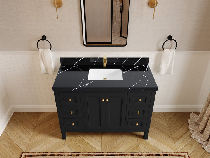 Nashville 48 in. W x 22 in. D Single Sink Bathroom Vanity - photo 34
