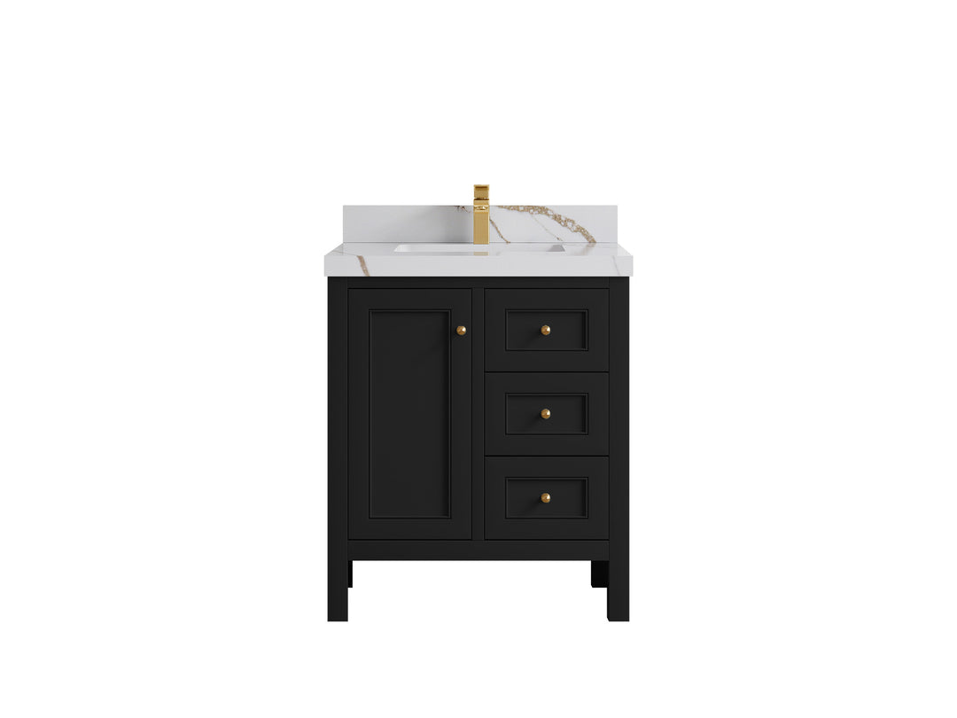 Nashville 30 in. W x 22 in. D Single Sink Bathroom Vanity