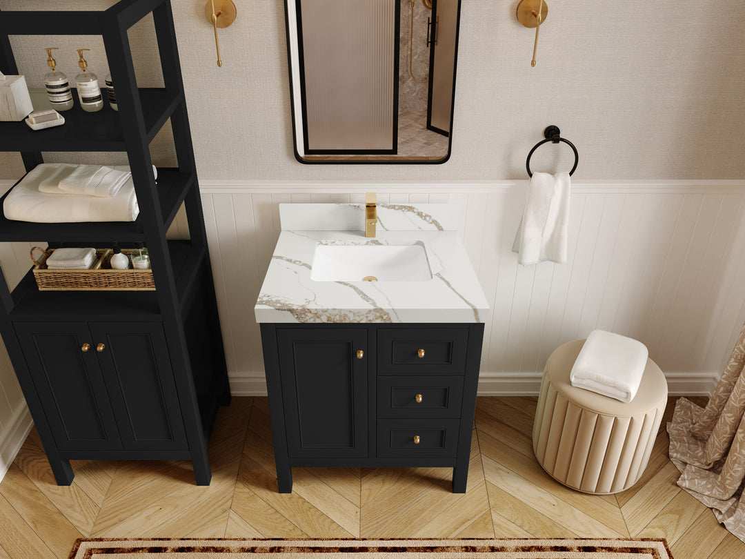 Nashville 30 in. W x 22 in. D Single Sink Bathroom Vanity