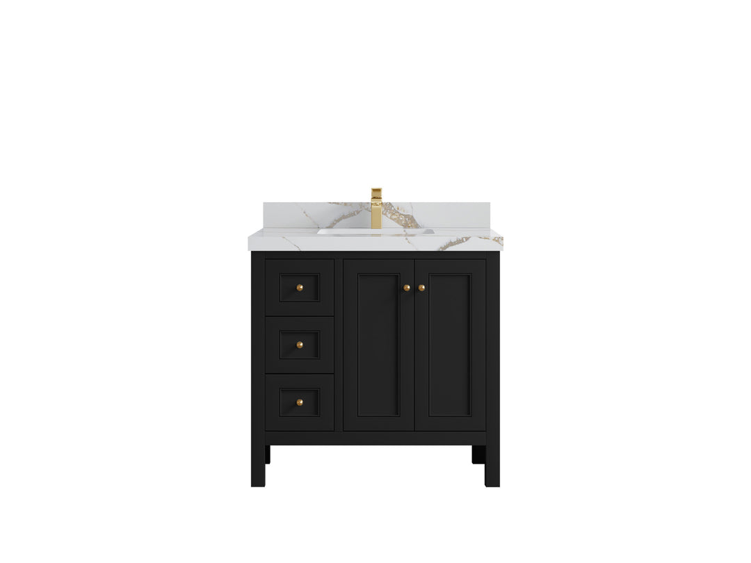 Nashville 36 in. W x 22 in. D Center Sink Bathroom Vanity