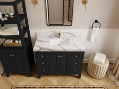 Nashville 42 in. W x 22 in. D Single Sink Bathroom Vanity - photo 36