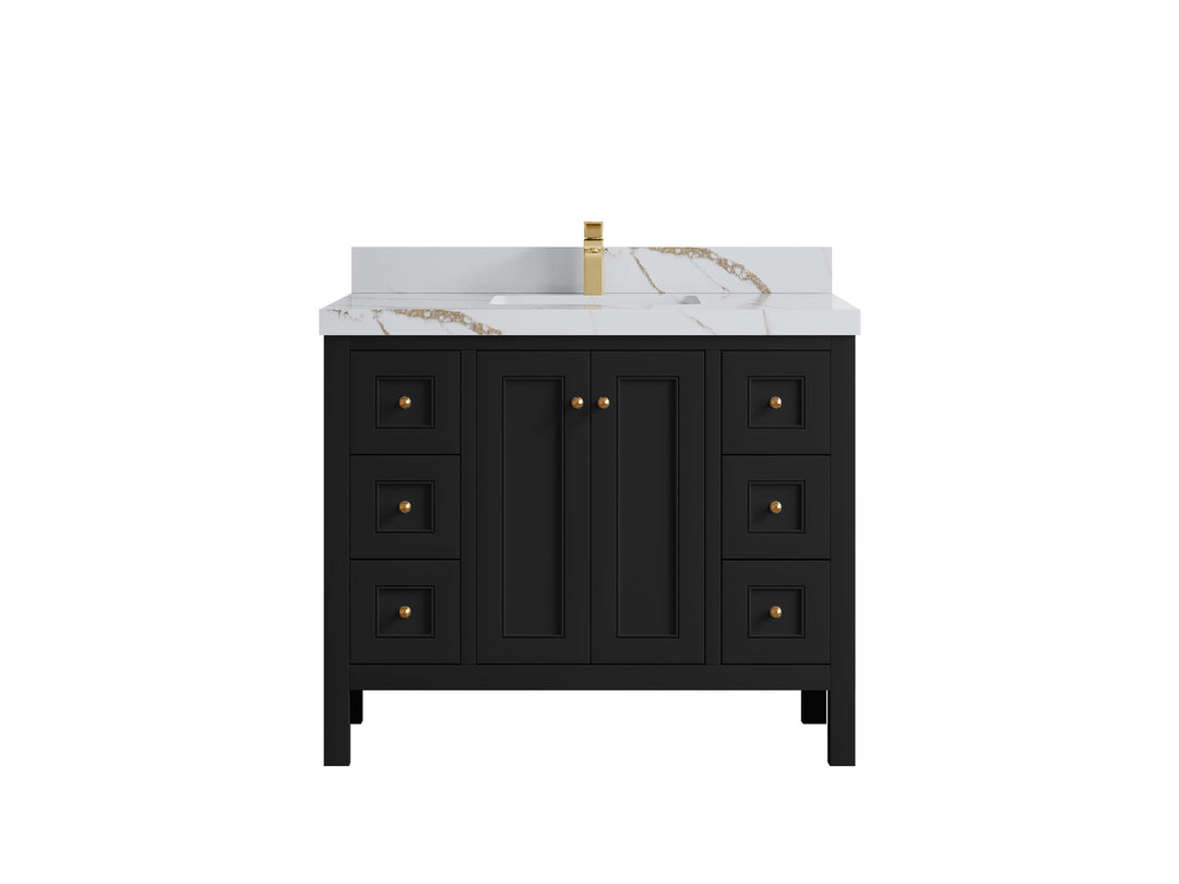 Nashville 42 in. W x 22 in. D Single Sink Bathroom Vanity