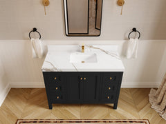 Nashville 48 in. W x 22 in. D Single Sink Bathroom Vanity - photo 36