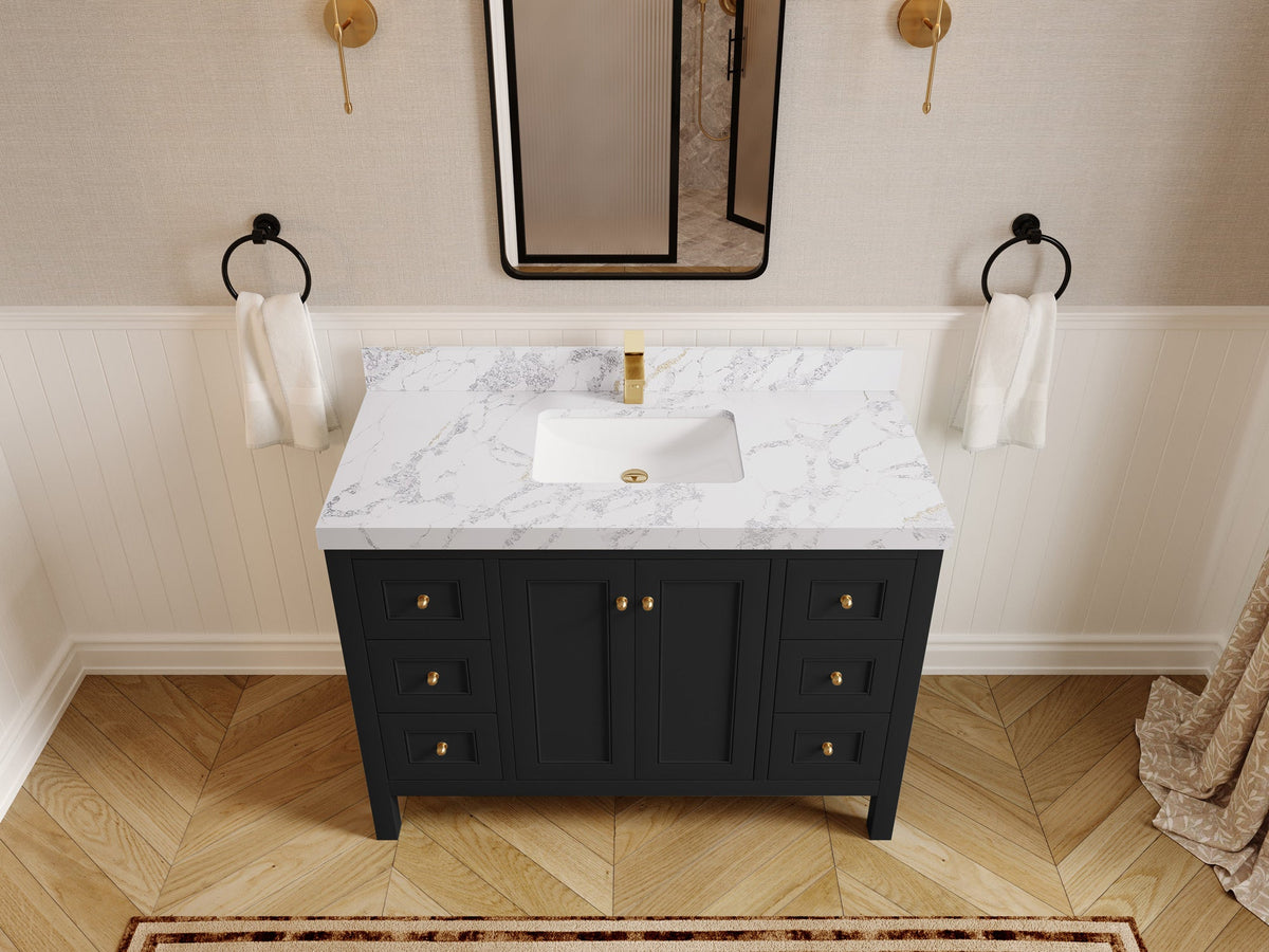 Nashville 48 in. W x 22 in. D Single Sink Bathroom Vanity