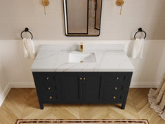 Nashville 60 in. W x 22 in. D Single Sink Bathroom Vanity - photo 46