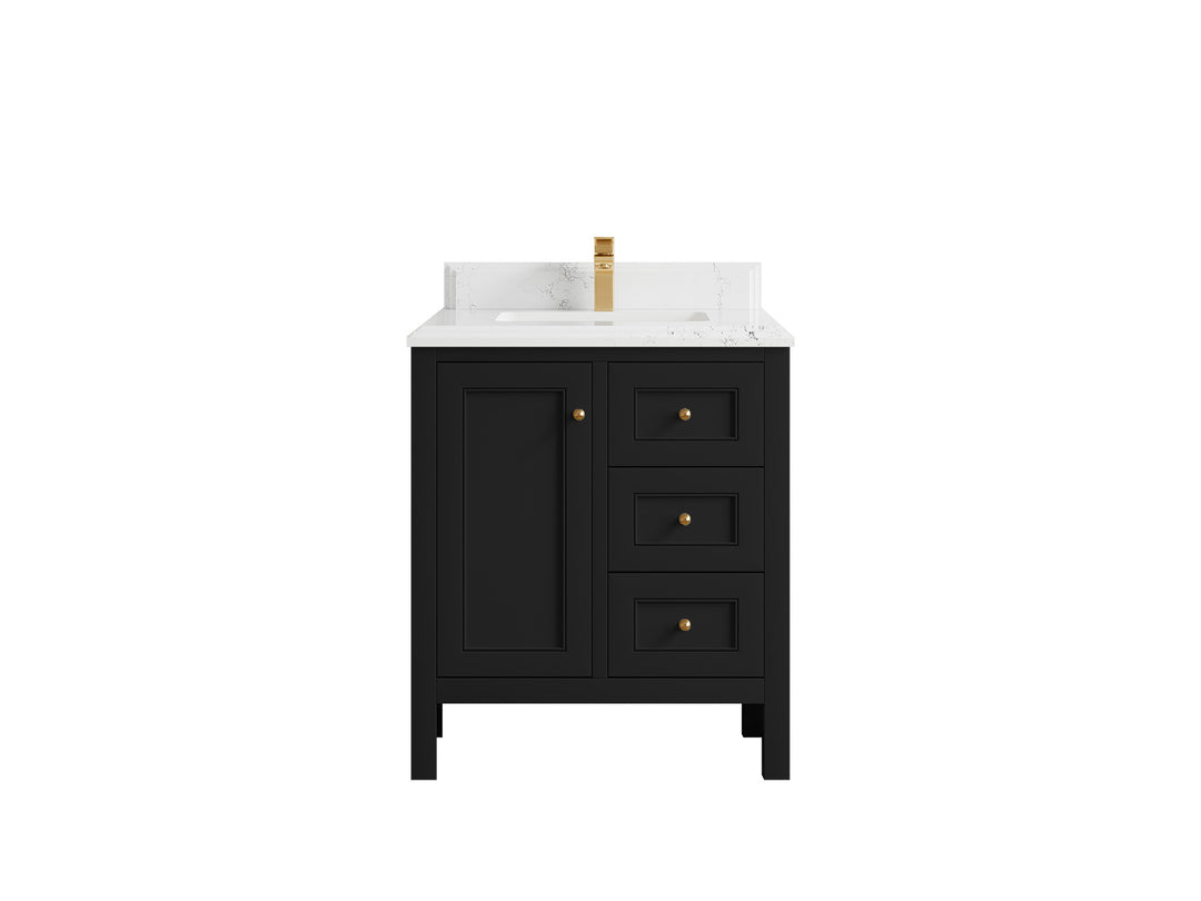 Nashville 30 in. W x 22 in. D Single Sink Bathroom Vanity