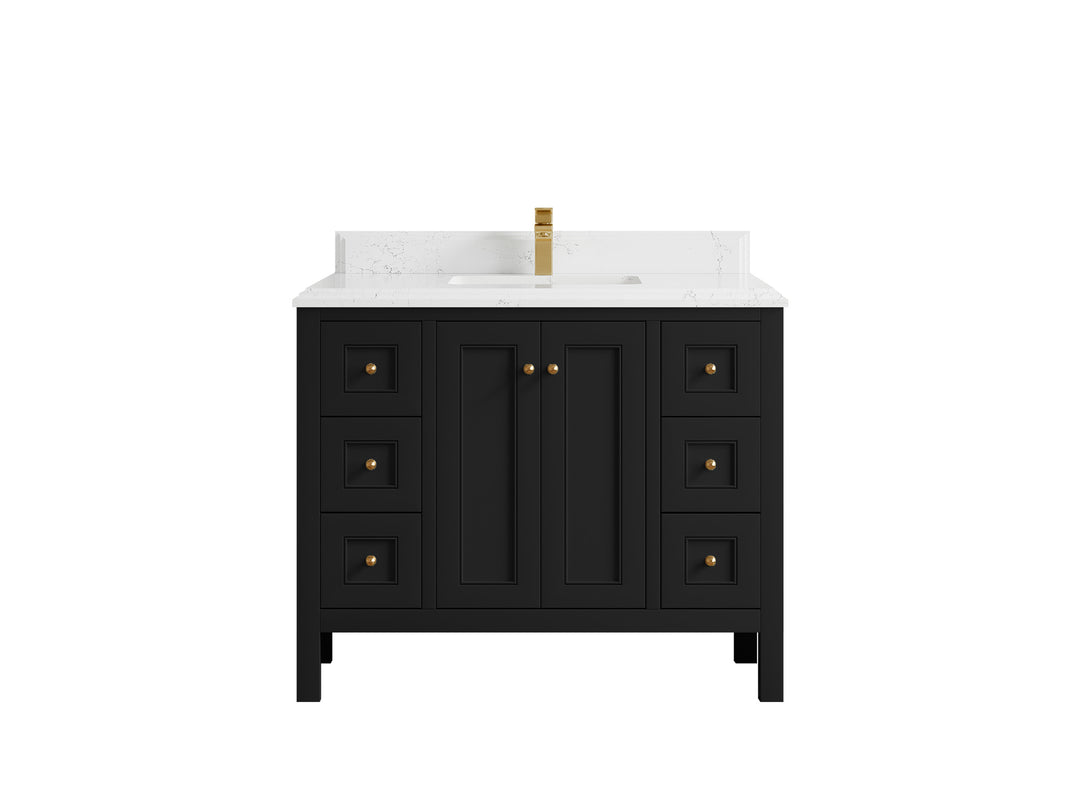 Nashville 42 in. W x 22 in. D Single Sink Bathroom Vanity