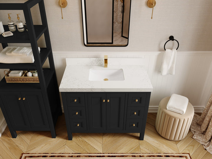 Nashville 42 in. W x 22 in. D Single Sink Bathroom Vanity - photo 26