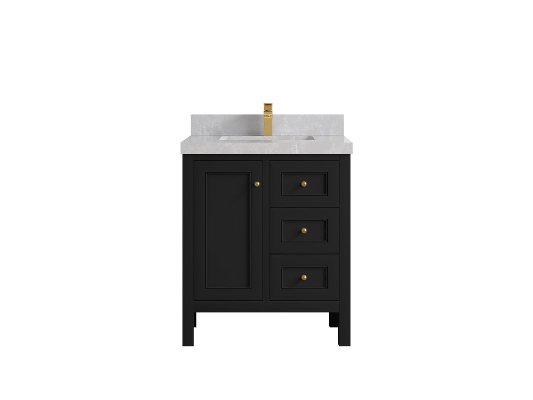 Nashville 30 in. W x 22 in. D Single Sink Bathroom Vanity