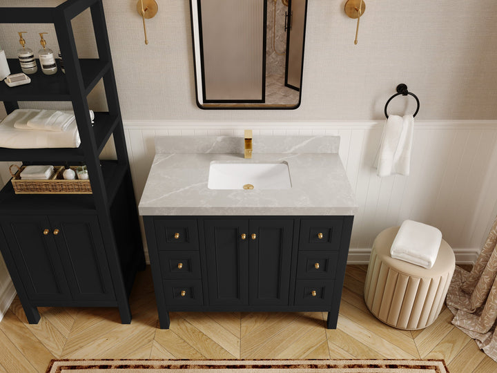 Nashville 42 in. W x 22 in. D Single Sink Bathroom Vanity - photo 28