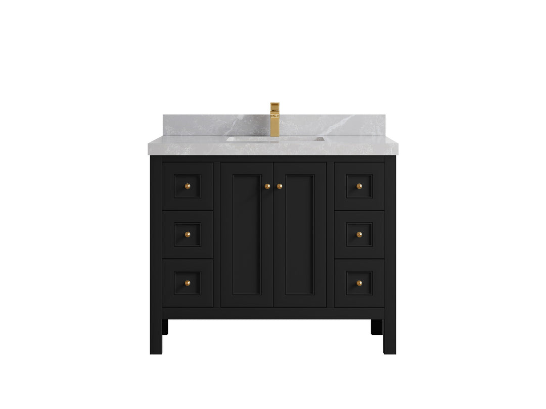Nashville 42 in. W x 22 in. D Single Sink Bathroom Vanity
