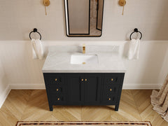 Nashville 48 in. W x 22 in. D Single Sink Bathroom Vanity - photo 28