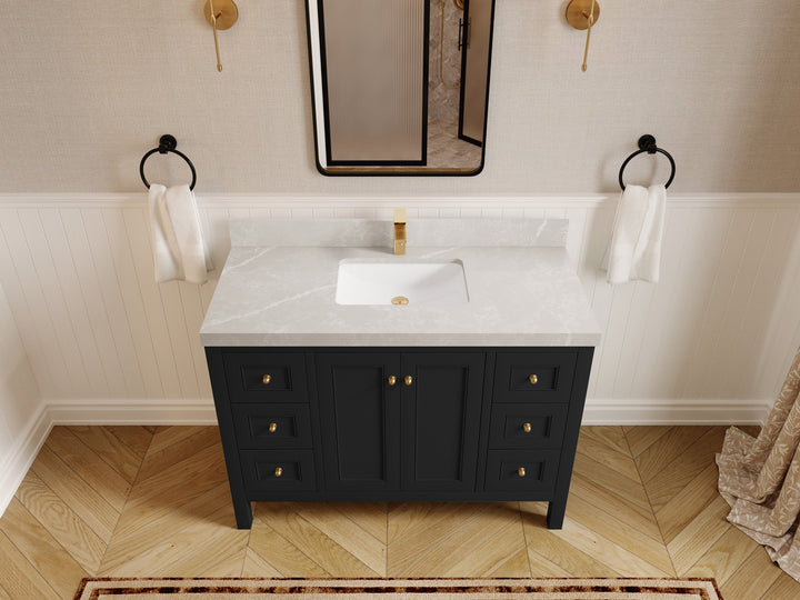 Nashville 48 in. W x 22 in. D Single Sink Bathroom Vanity - photo 28