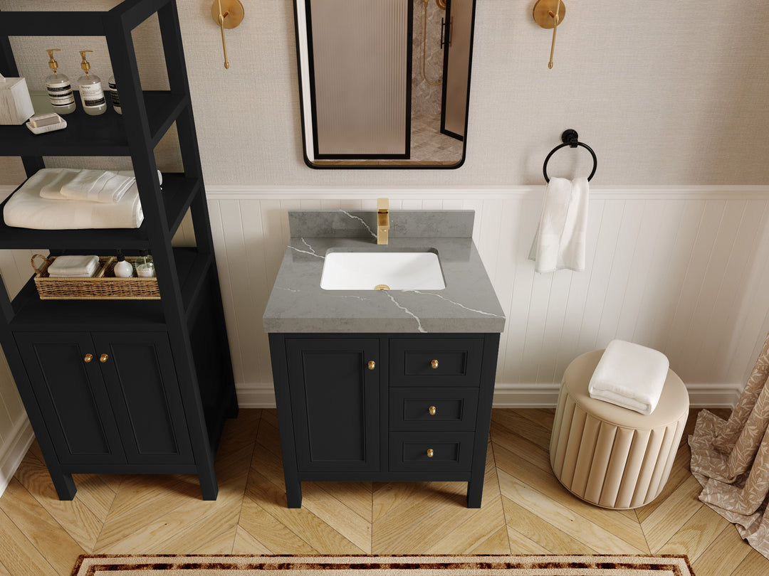 Nashville 30 in. W x 22 in. D Single Sink Bathroom Vanity