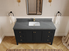 Nashville 60 in. W x 22 in. D Single Sink Bathroom Vanity - photo 14