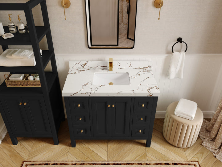Nashville 42 in. W x 22 in. D Single Sink Bathroom Vanity - photo 44