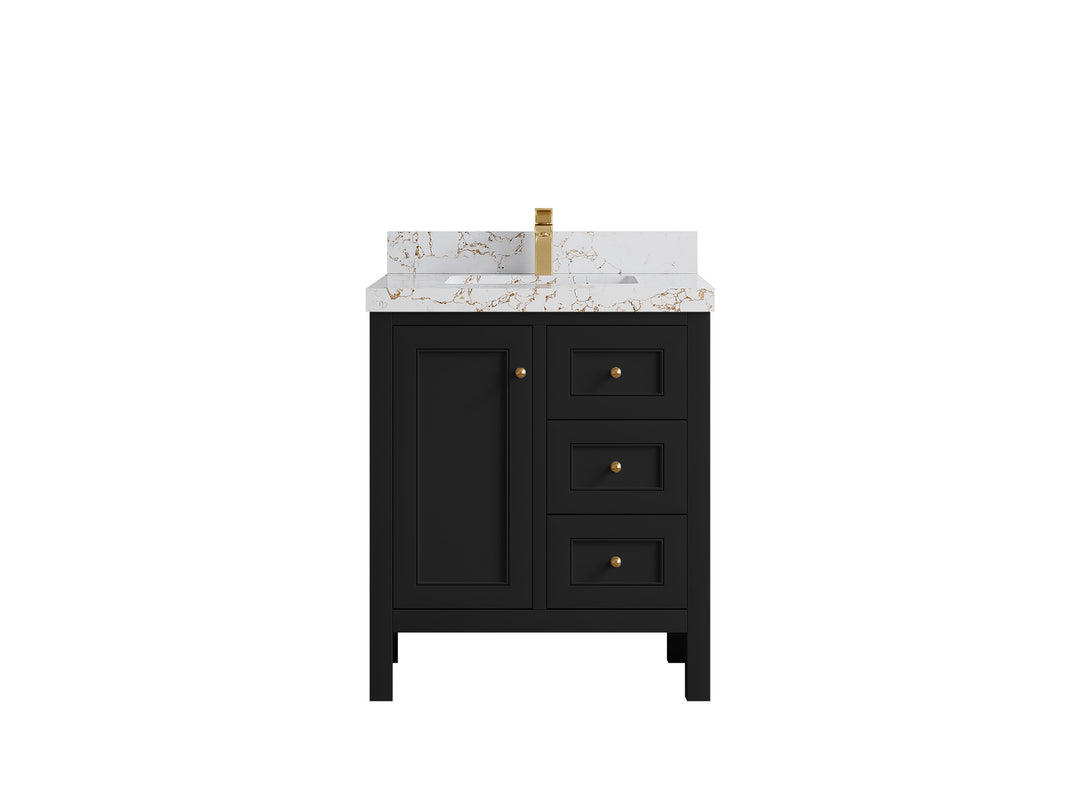 Nashville 30 in. W x 22 in. D Single Sink Bathroom Vanity