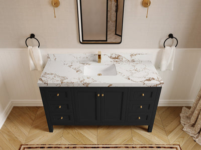 Nashville 60 in. W x 22 in. D Single Sink Bathroom Vanity