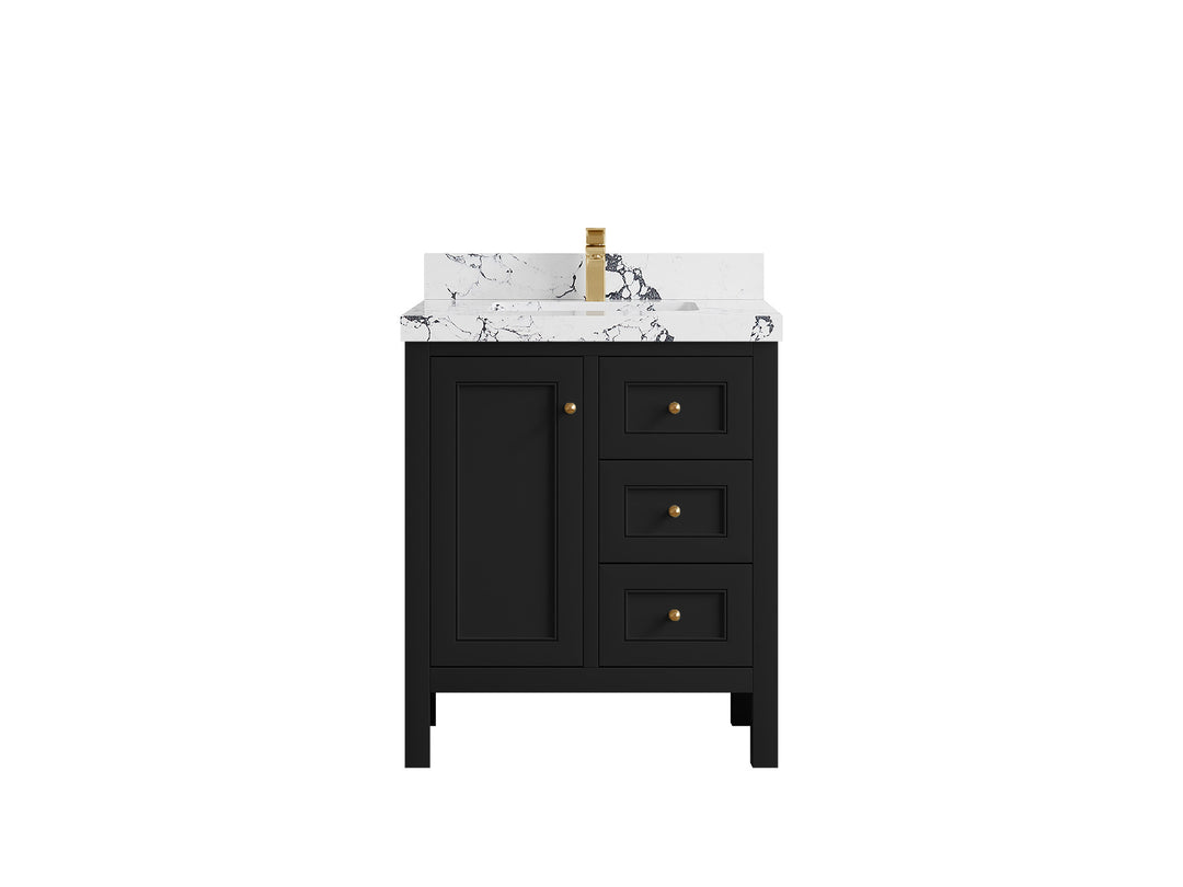Nashville 30 in. W x 22 in. D Single Sink Bathroom Vanity