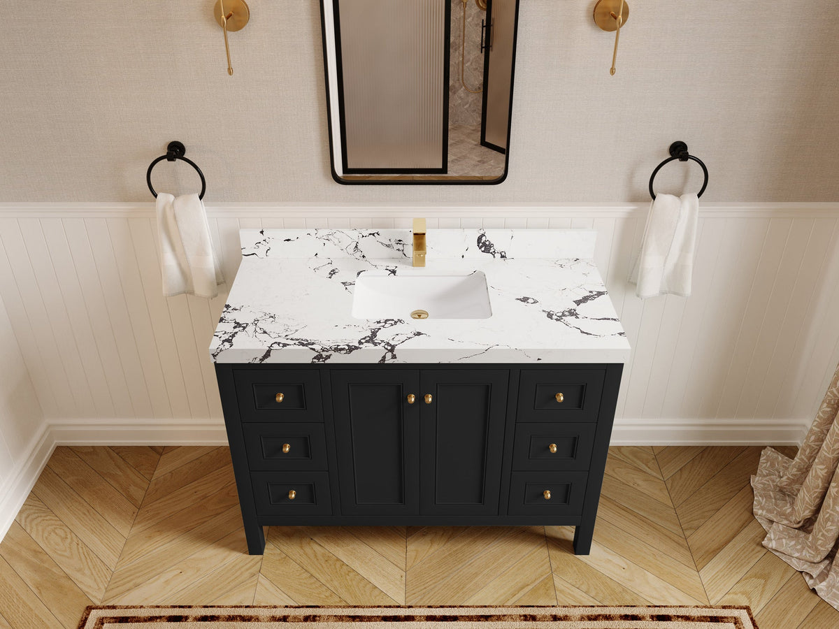 Nashville 48 in. W x 22 in. D Single Sink Bathroom Vanity