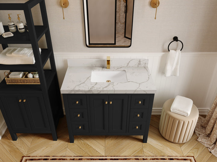 Nashville 42 in. W x 22 in. D Single Sink Bathroom Vanity - photo 42