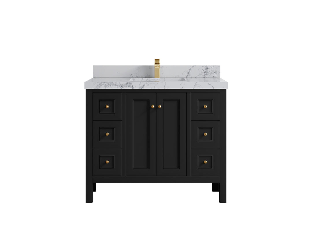 Nashville 42 in. W x 22 in. D Single Sink Bathroom Vanity