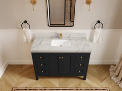 Nashville 48 in. W x 22 in. D Single Sink Bathroom Vanity - photo 42