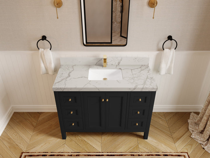 Nashville 48 in. W x 22 in. D Single Sink Bathroom Vanity - photo 42